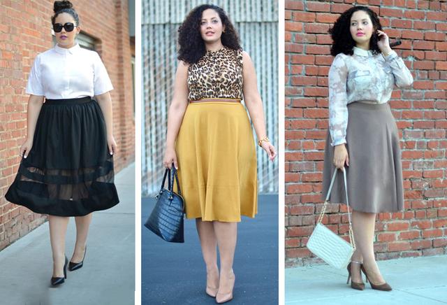 超级大胖子温柔穿搭,胖子显高显瘦的穿搭