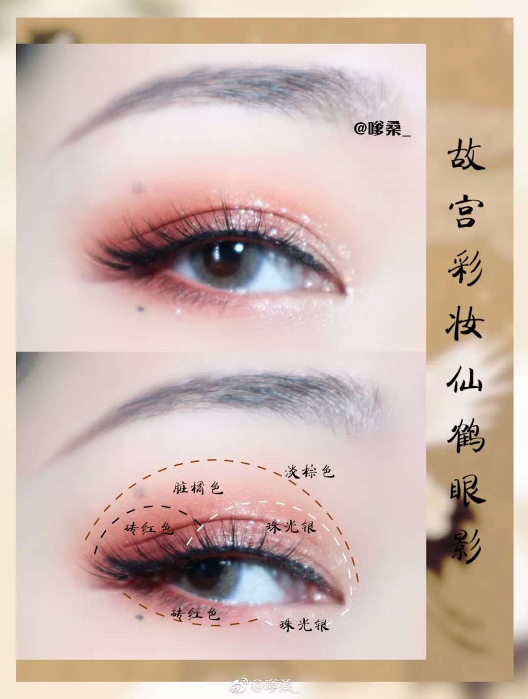 故宫彩妆套装,故宫四合一眼影