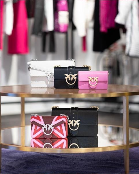 燕子轻奢小众包,pinko压花燕子包哪款好看