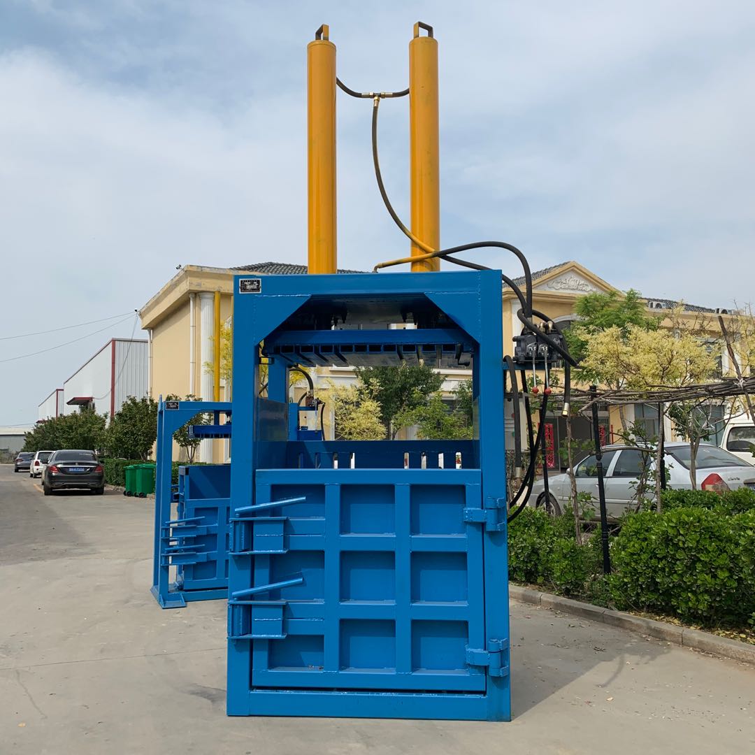 废纸废品回收专用液压打包机,废纸打包机打捆