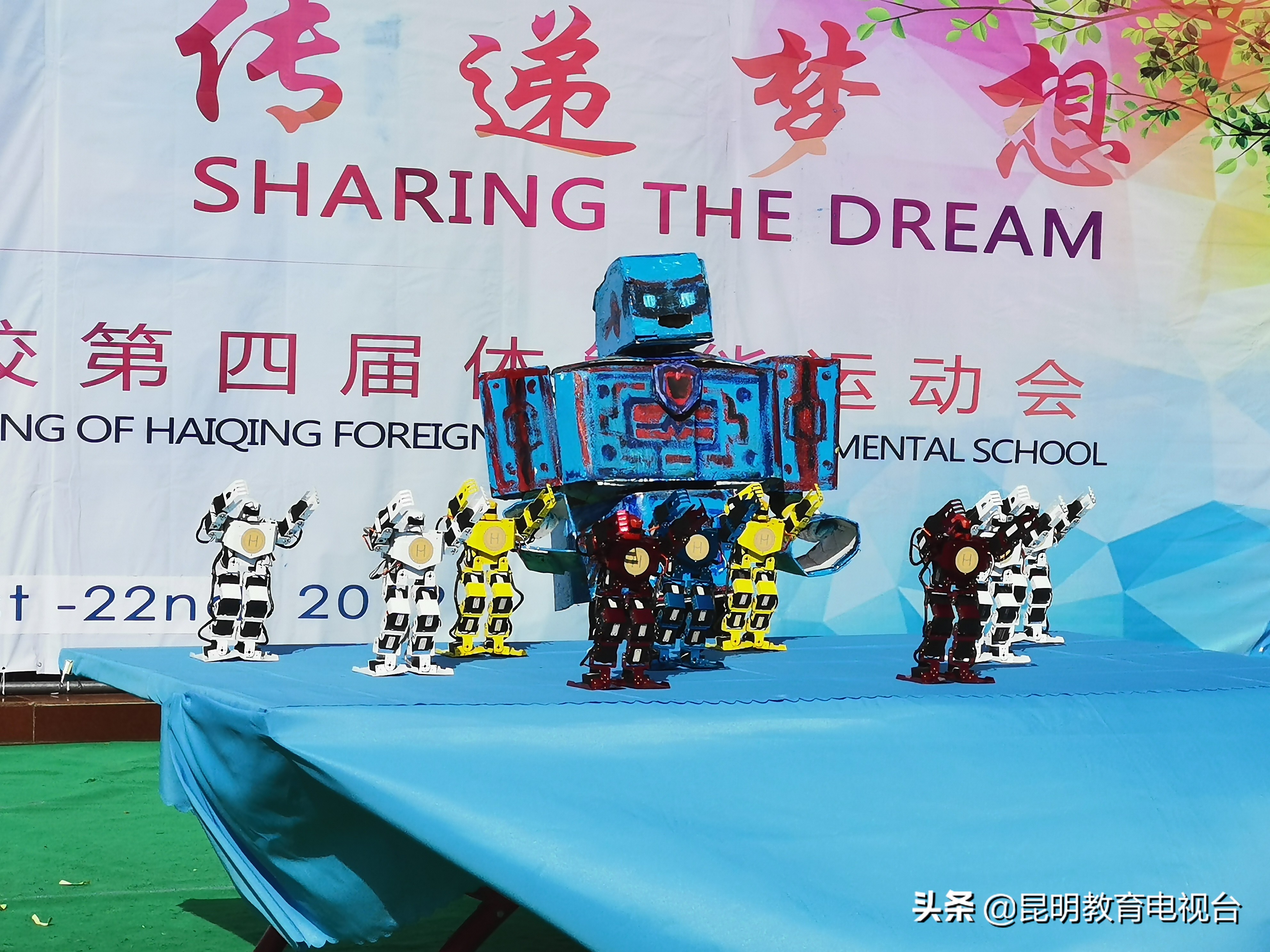 海青外国语实验学校开学典礼,海青外国语实验学校足球运动会