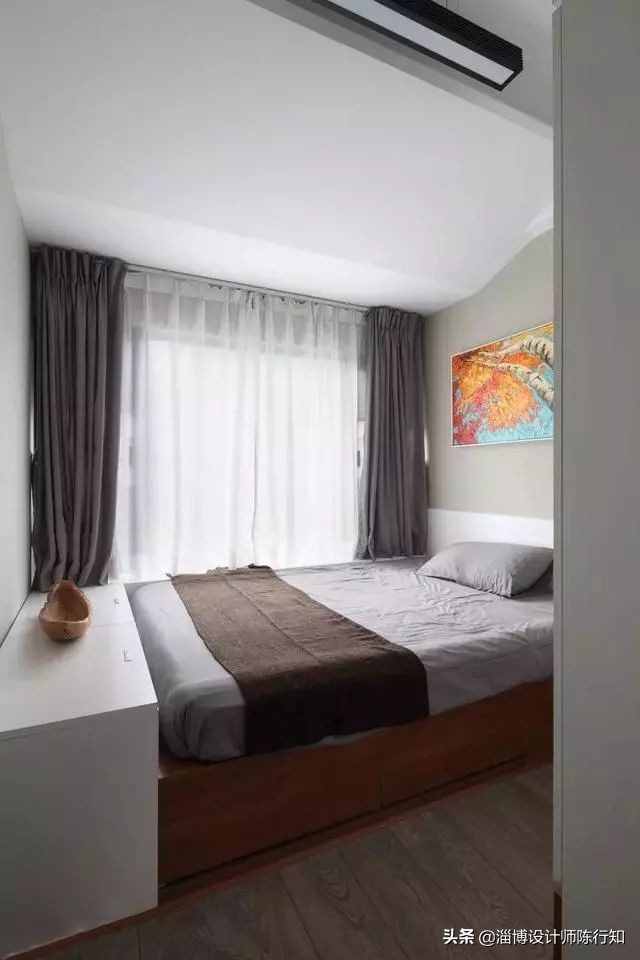 榻榻米设计让你的卧室1变5,40平米卧室榻榻米装修效果图