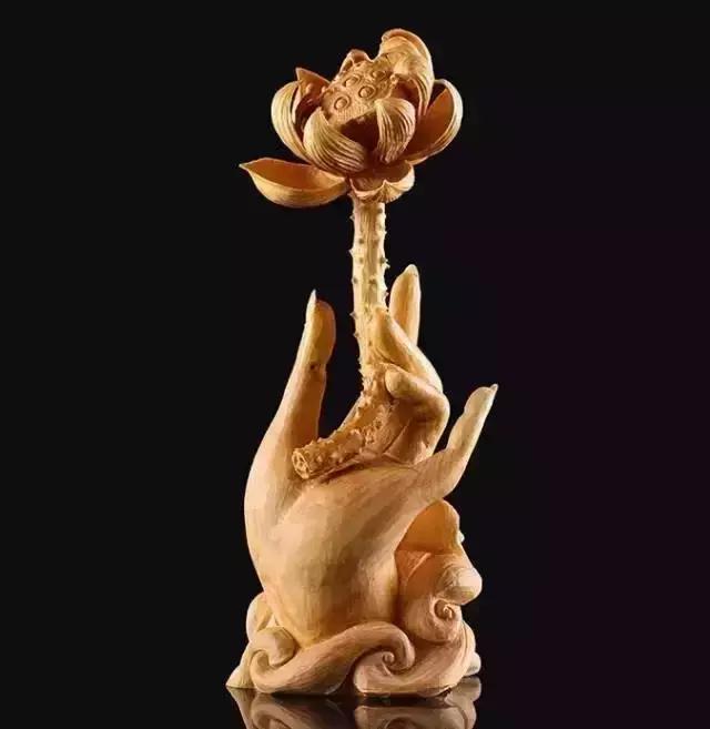 木雕佛像仿古,木雕佛像工艺品欣赏