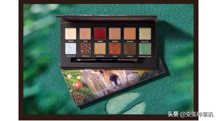 平价国货眼影来了每个都是神仙色,国货诗佩妮新品五色哑光眼影04号