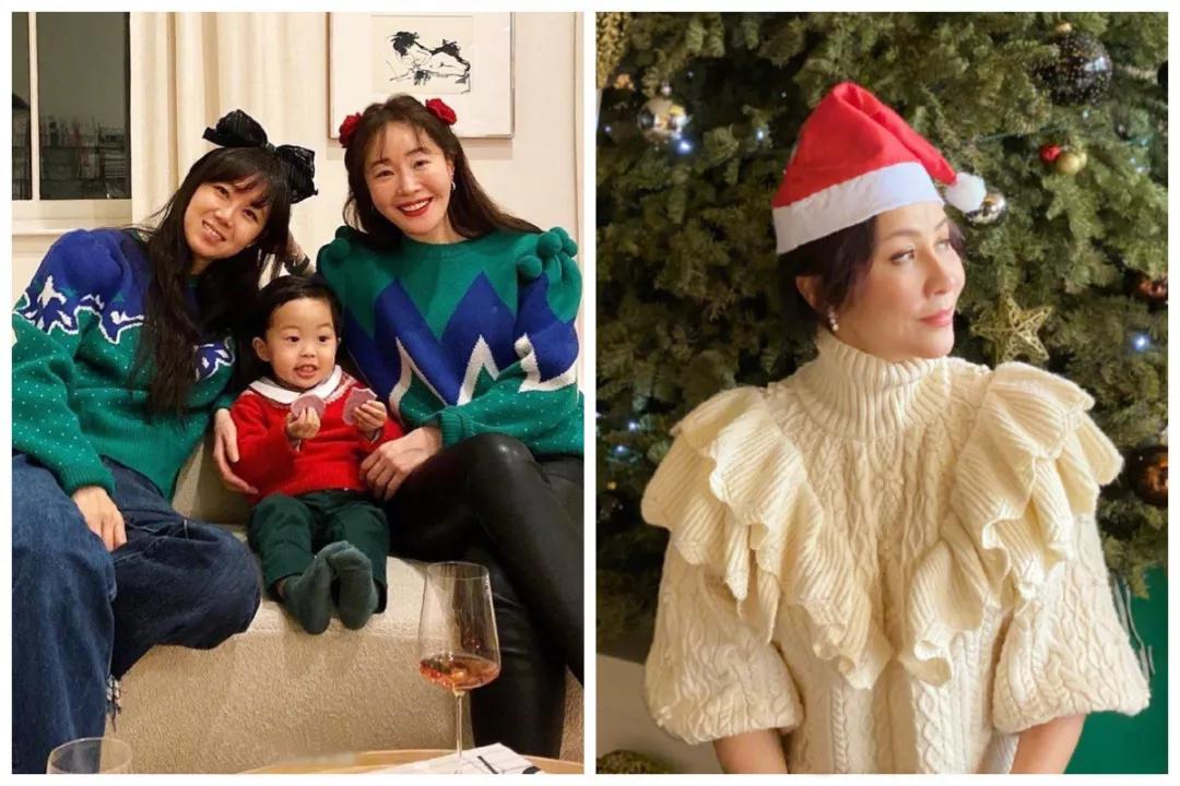 刘雯拉链毛衣哪个牌子好看,刘雯穿的熊图案毛衣