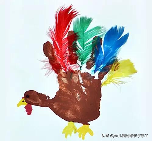 感恩节的游戏跟亲子手工,幼儿园感恩节家长开放日亲子游戏