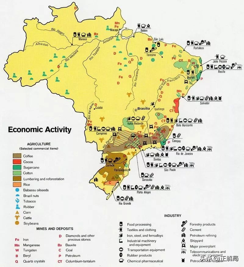 巴西近三年经济状况,巴西丢掉实体经济的例子