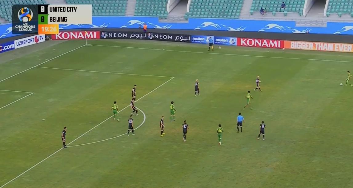 国安1:0进球,国安11场1球锋霸正名