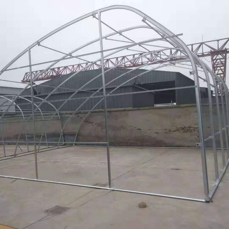 广东蓝莓钢架大棚造价多少钱一平,如何提高大棚钢架结构造价