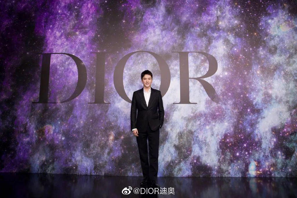dior杨颖星空裙,dior星空大秀