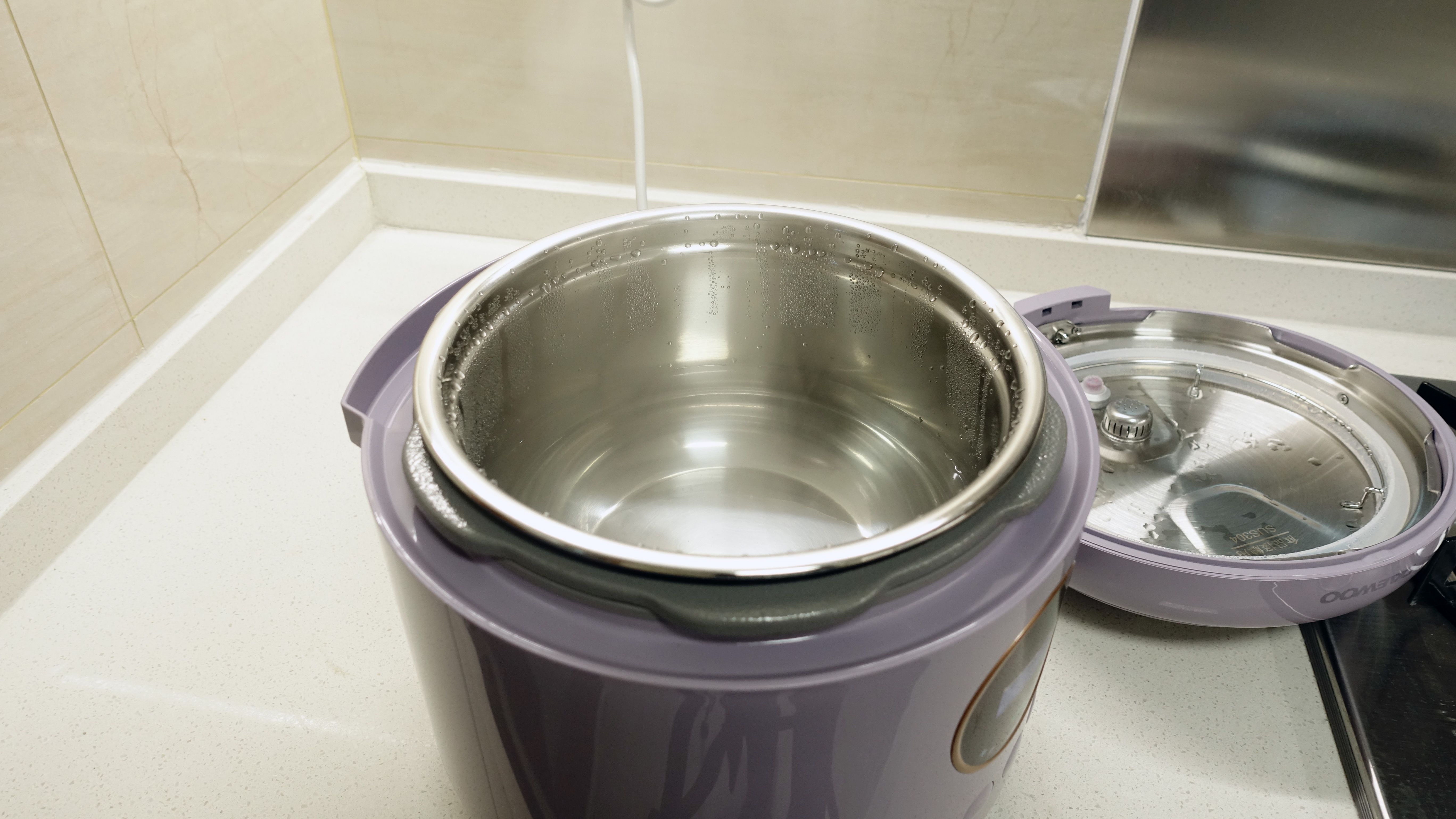 大宇电压力锅怎么开盖煮,大宇小型电压力锅测评