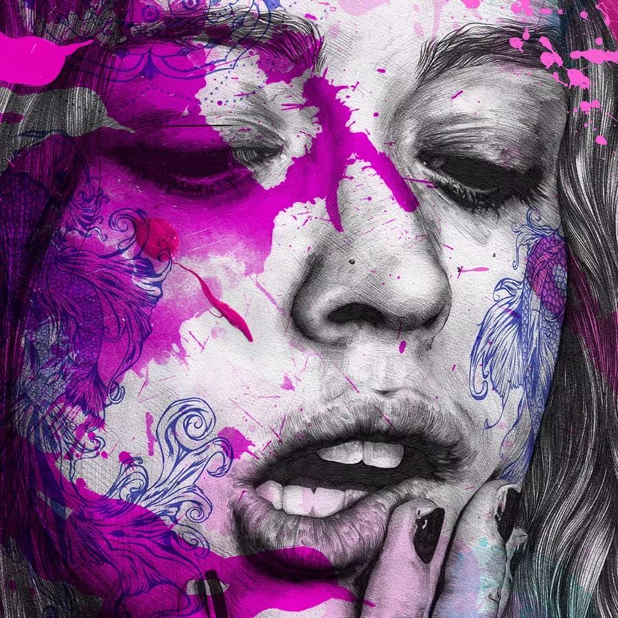 丙烯怎么画出素描效果,素描跟丙烯画