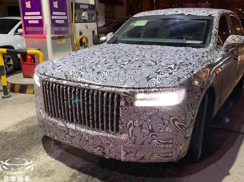 伪装全新版,红旗最新伪装车