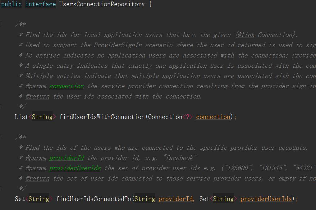 社交媒体登录SpringSocial的源码解析