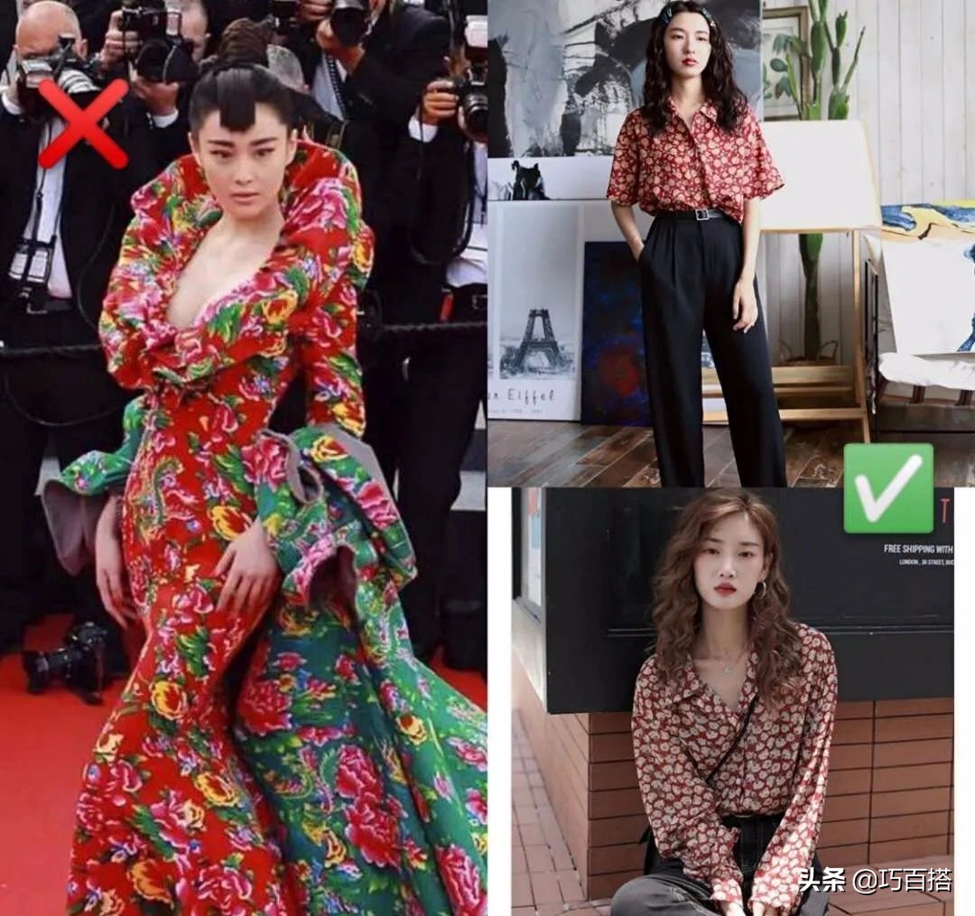 时尚优雅碎花裙,碎花裙这样穿气质又温柔