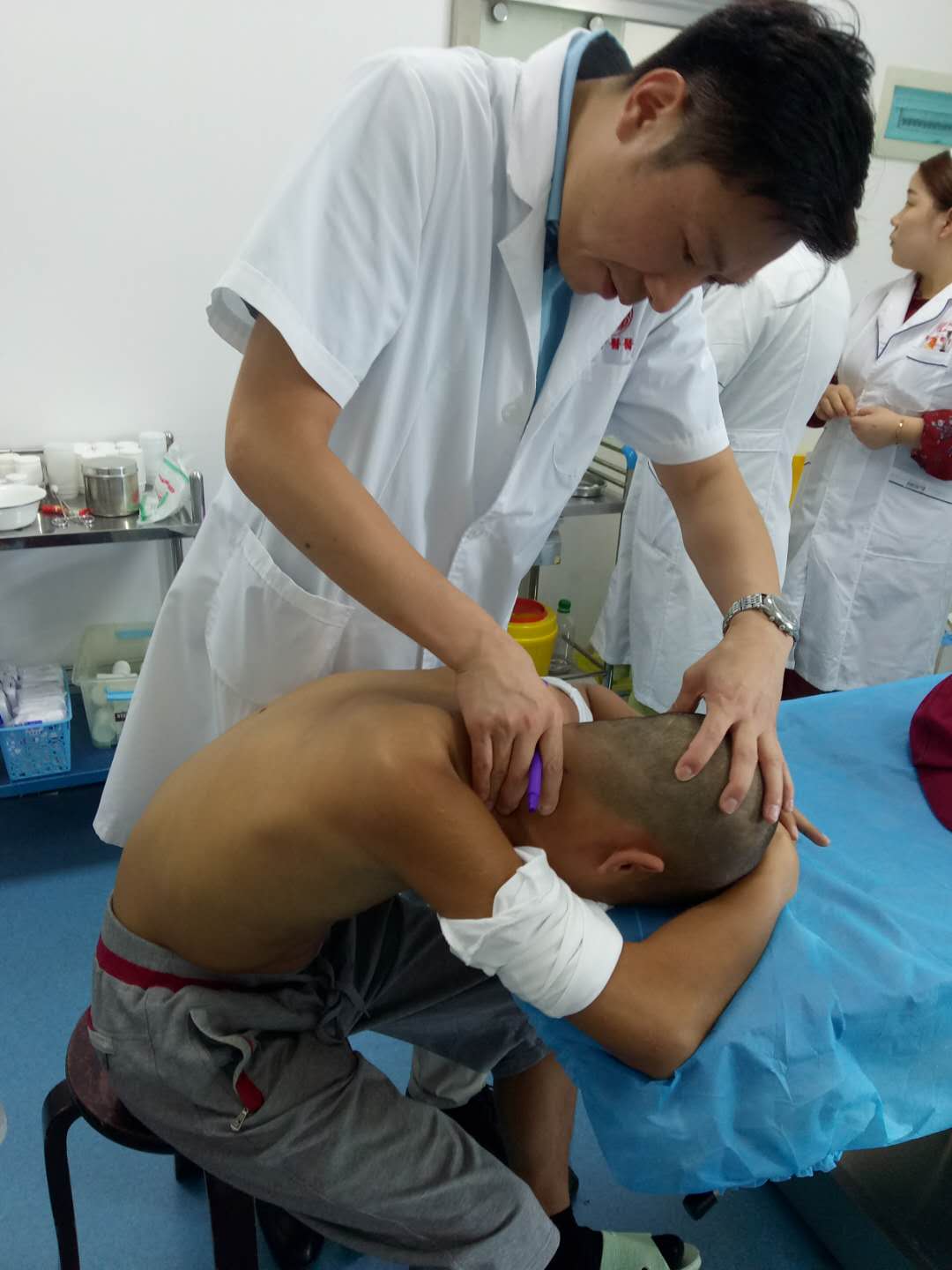 汉川西门桥治疗脑瘫,中医院林院长