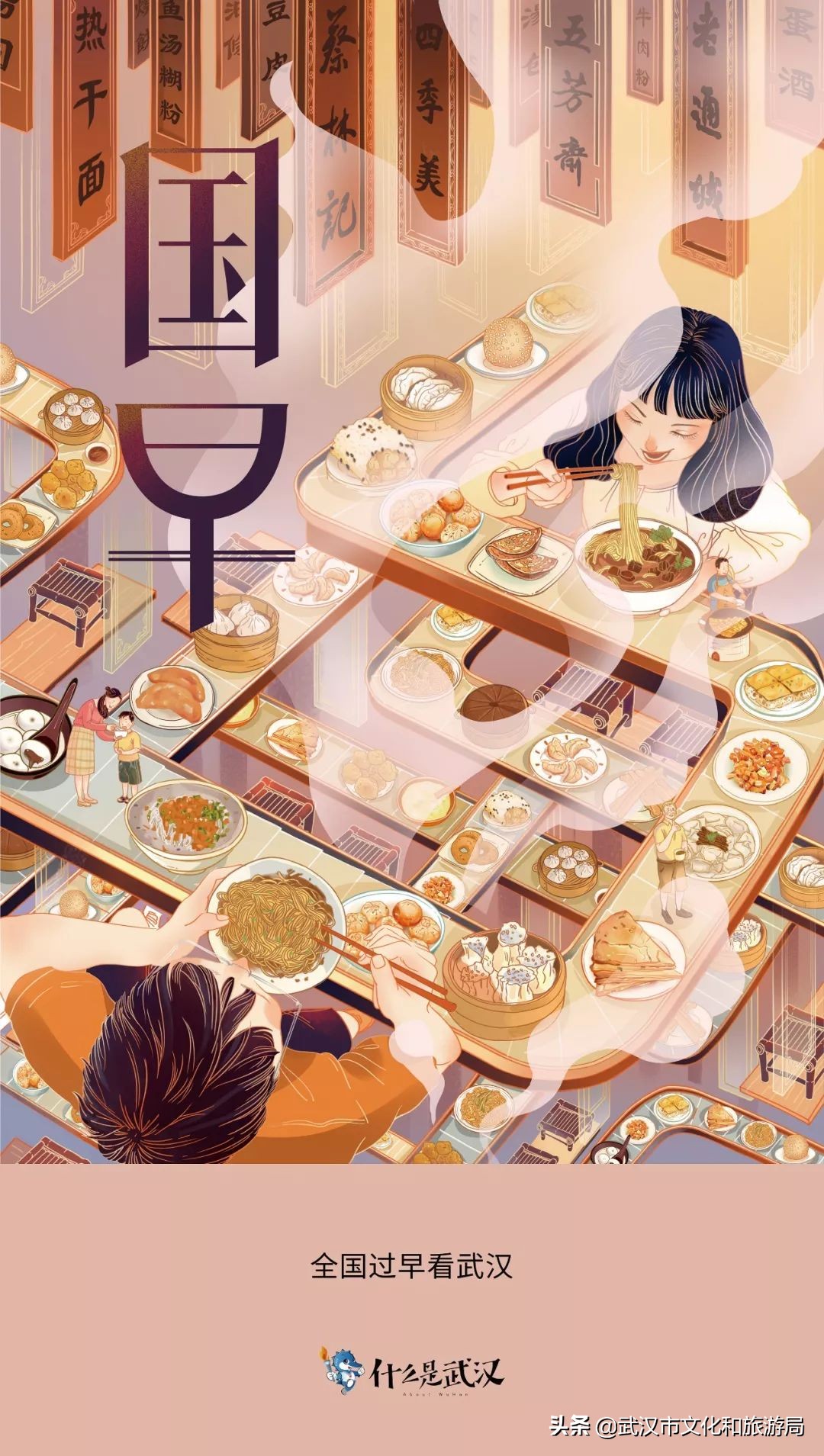 武汉景点手绘画简单,手绘武汉红色地图