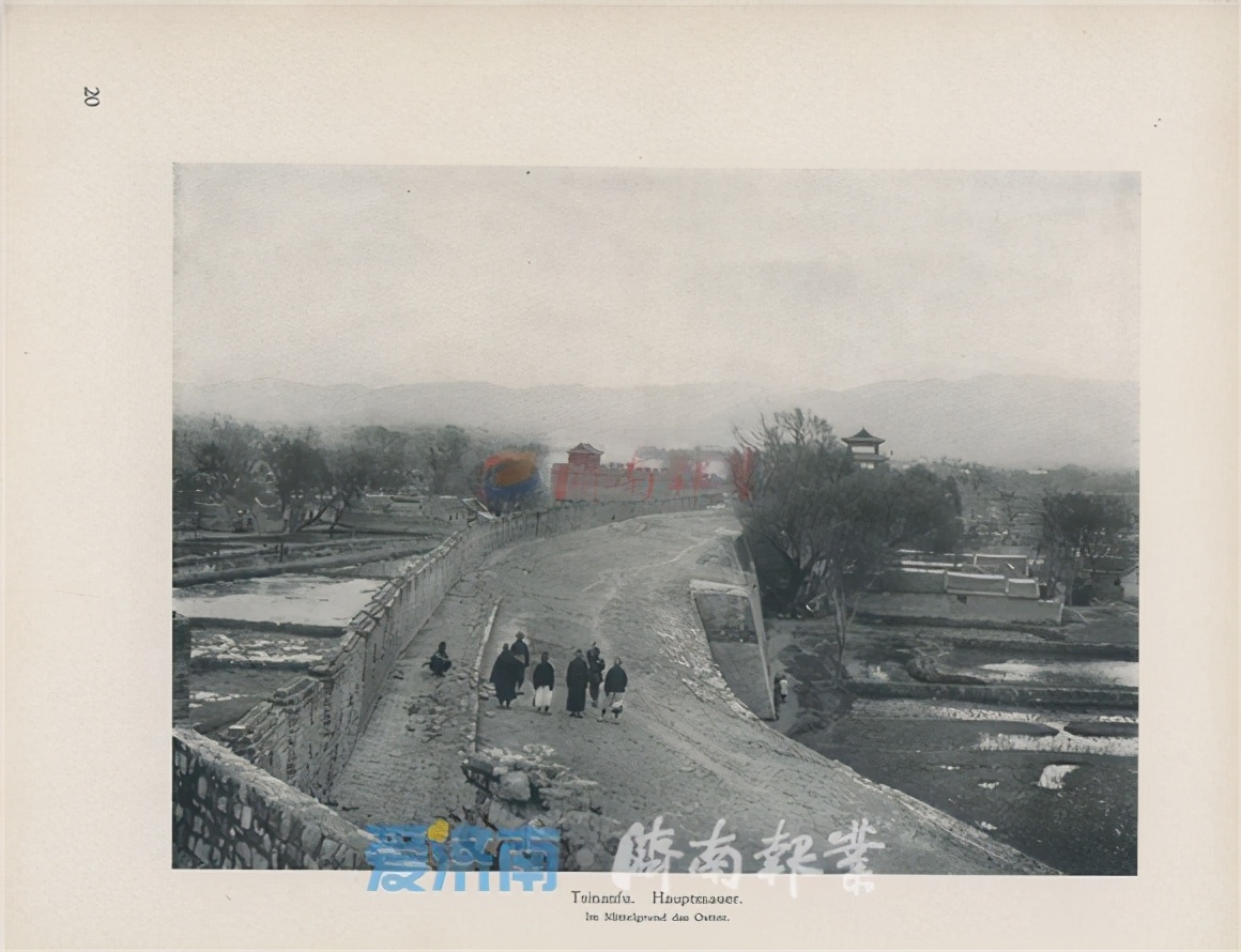 100年前的济南城,100年前济南老照片