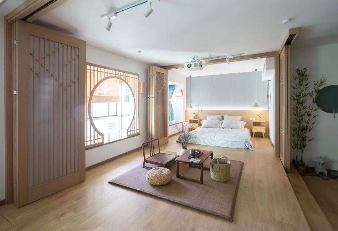 小户型简单大空间设计,75平方现代简约设计