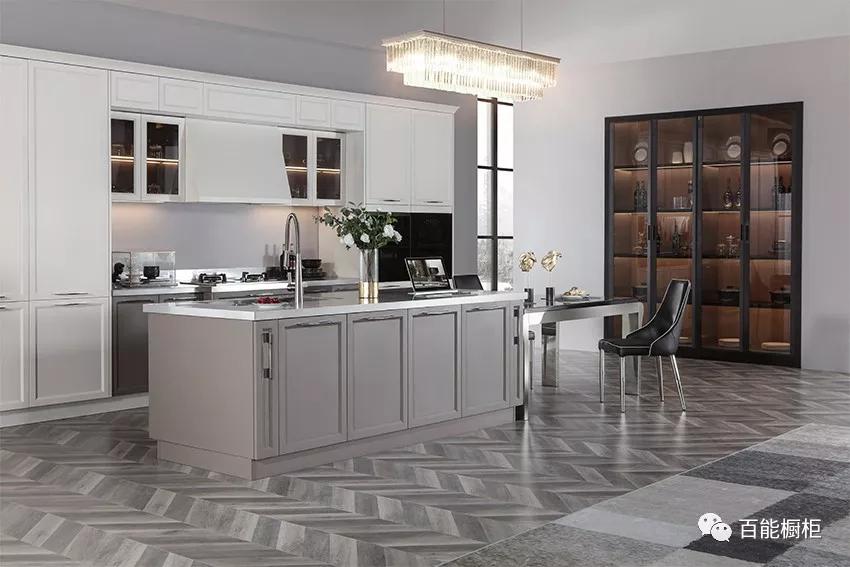 百能不锈钢厨房橱柜,百能不锈钢橱柜中式风格