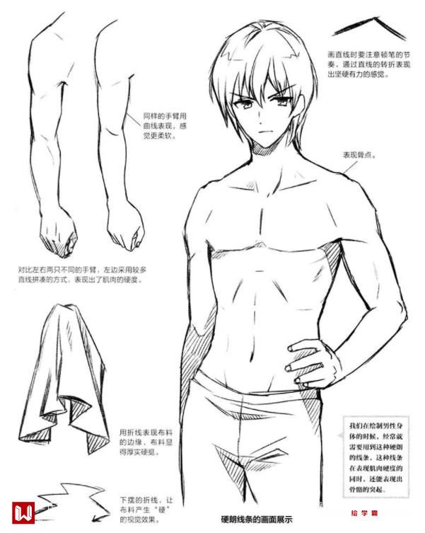 怎样画线条画的更好看更生动,怎样画线条好看