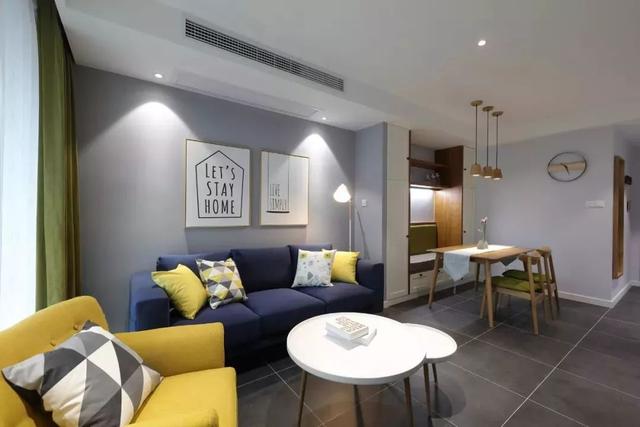 简约灰色地砖配什么沙发,简约的灰色地砖贴得真好看