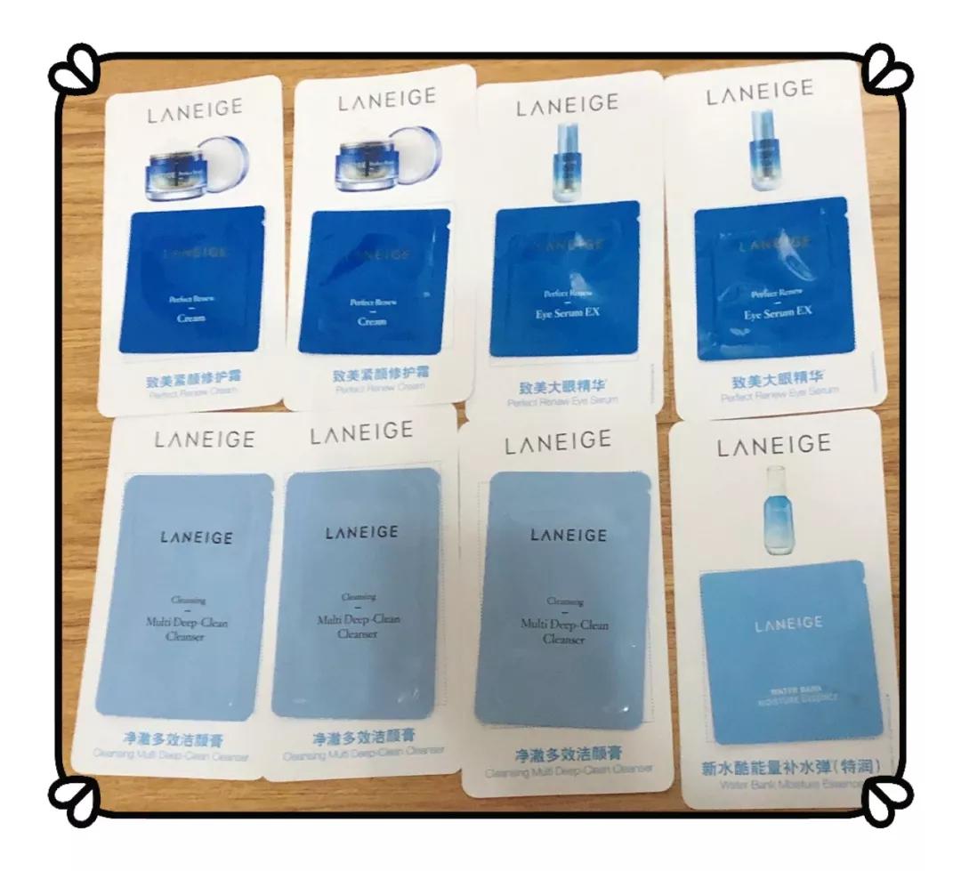 正品大牌小样兰芝,大牌正品迪奥化妆品小样试用装