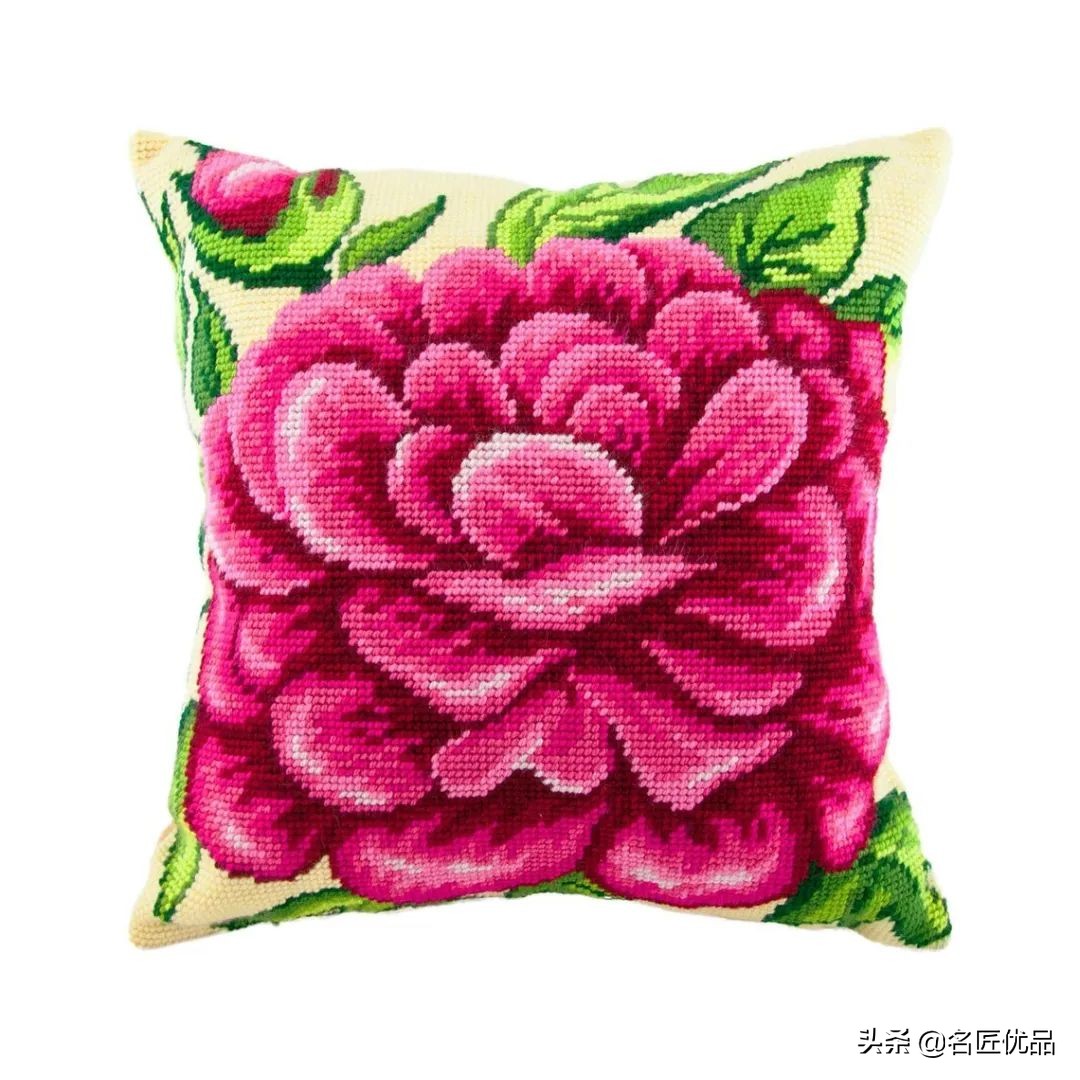 旧物利用!毛线用不完就用来刺绣,这才是十字绣最让人佩服的绣法