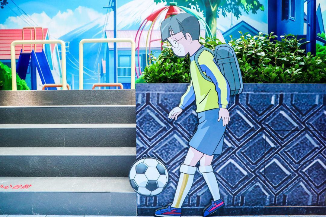 一群足球少年齐聚上海,80后都把他们当偶像|队长小翼上海首展