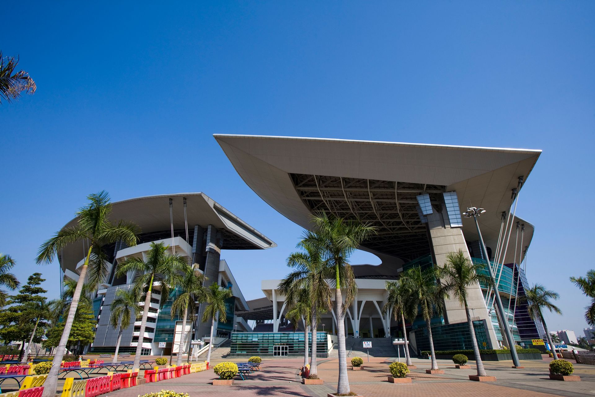 周末带着我的小元，去了天津的奥林匹克中心溜达