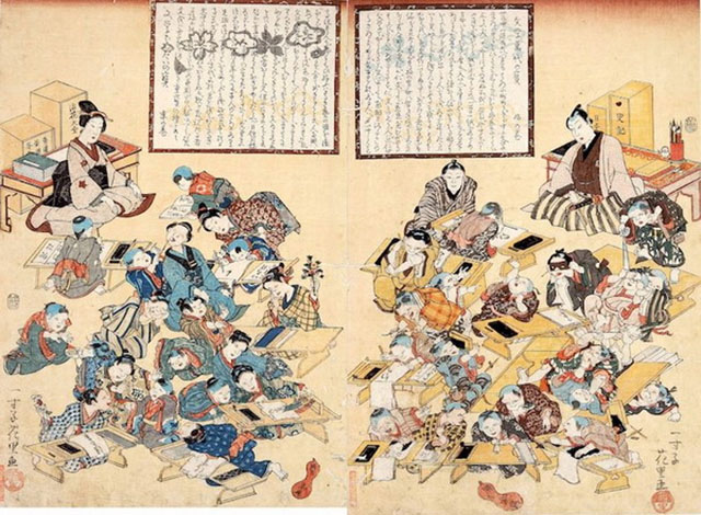 原先在贵族圈生存的教育，为何江户时代寺子屋潜力爆发？