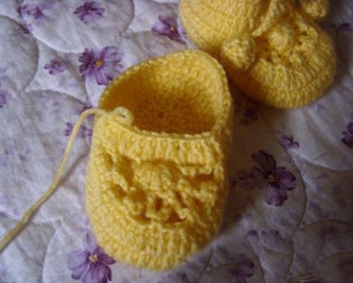 红姐爱编织0-6个月宝宝鞋钩织教程,唯美手工坊系带鞋钩织完整教程