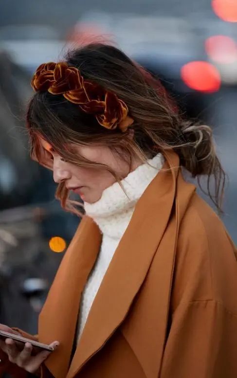 法国小众发饰,法式温柔风发饰