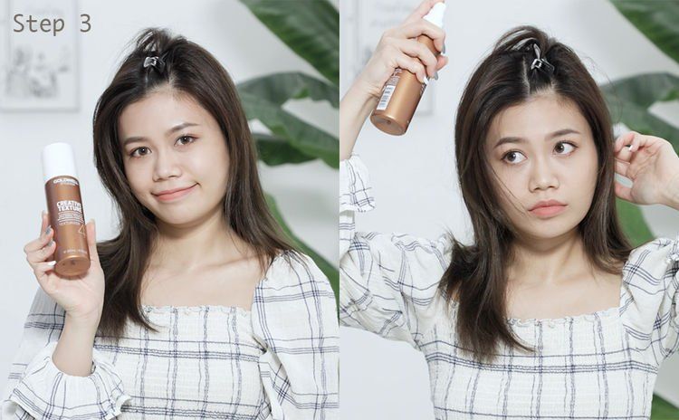 头发扁塌如何有蓬松感,拯救头顶头发扁塌卷发