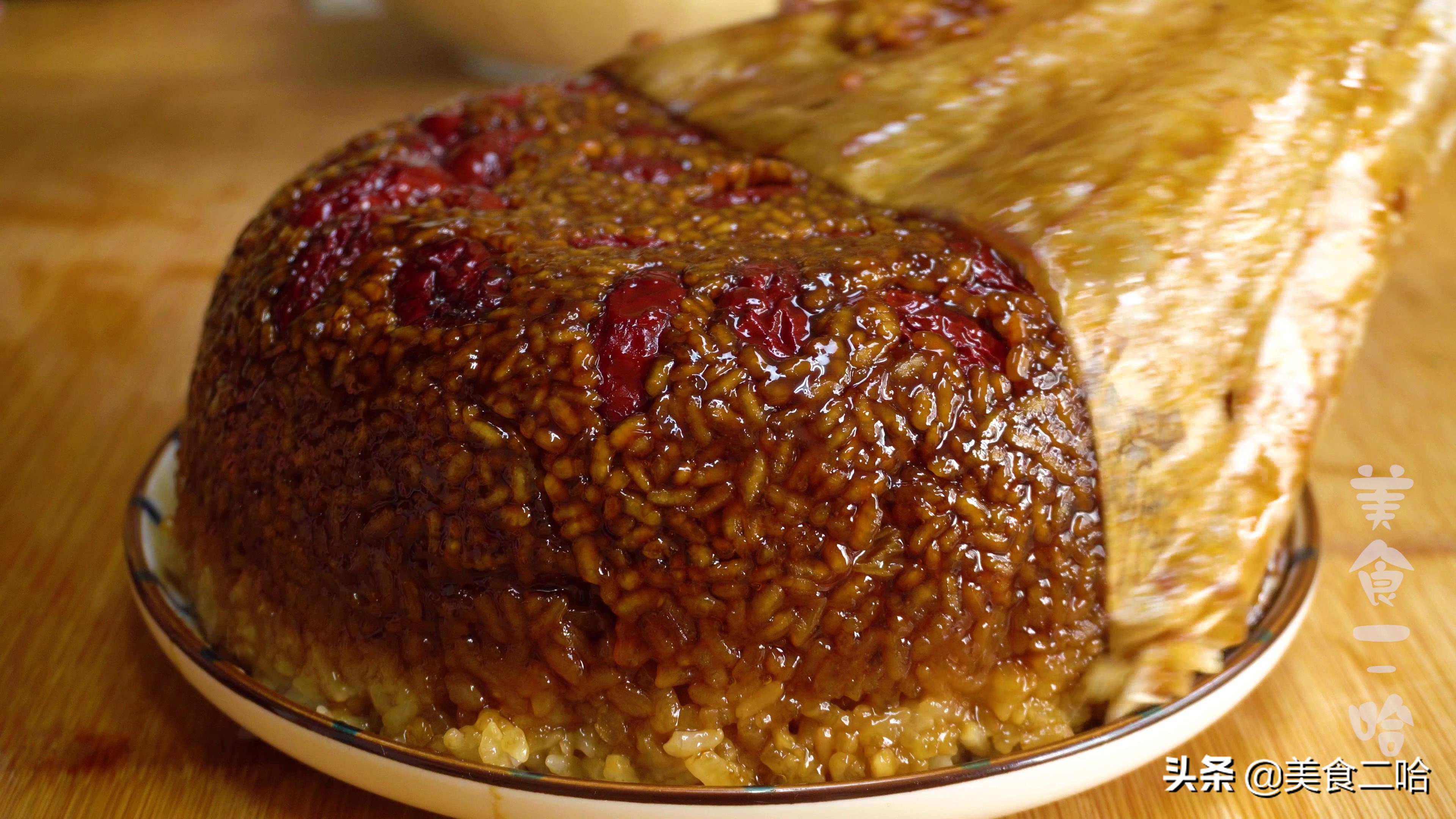 用电饭煲蒸咸糯米干饭怎么弄好吃,在家自己怎样蒸糯米糕