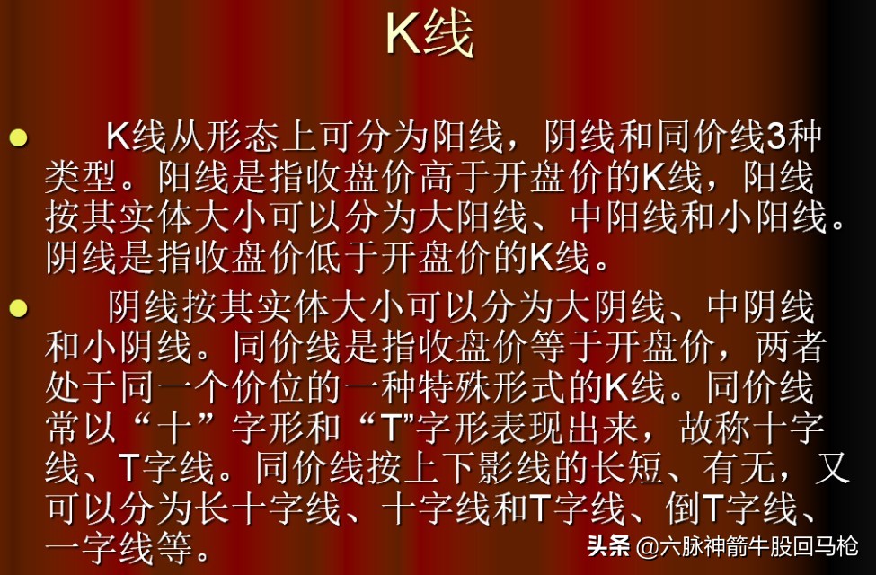 从零开始学炒股（第一课---K线图之1