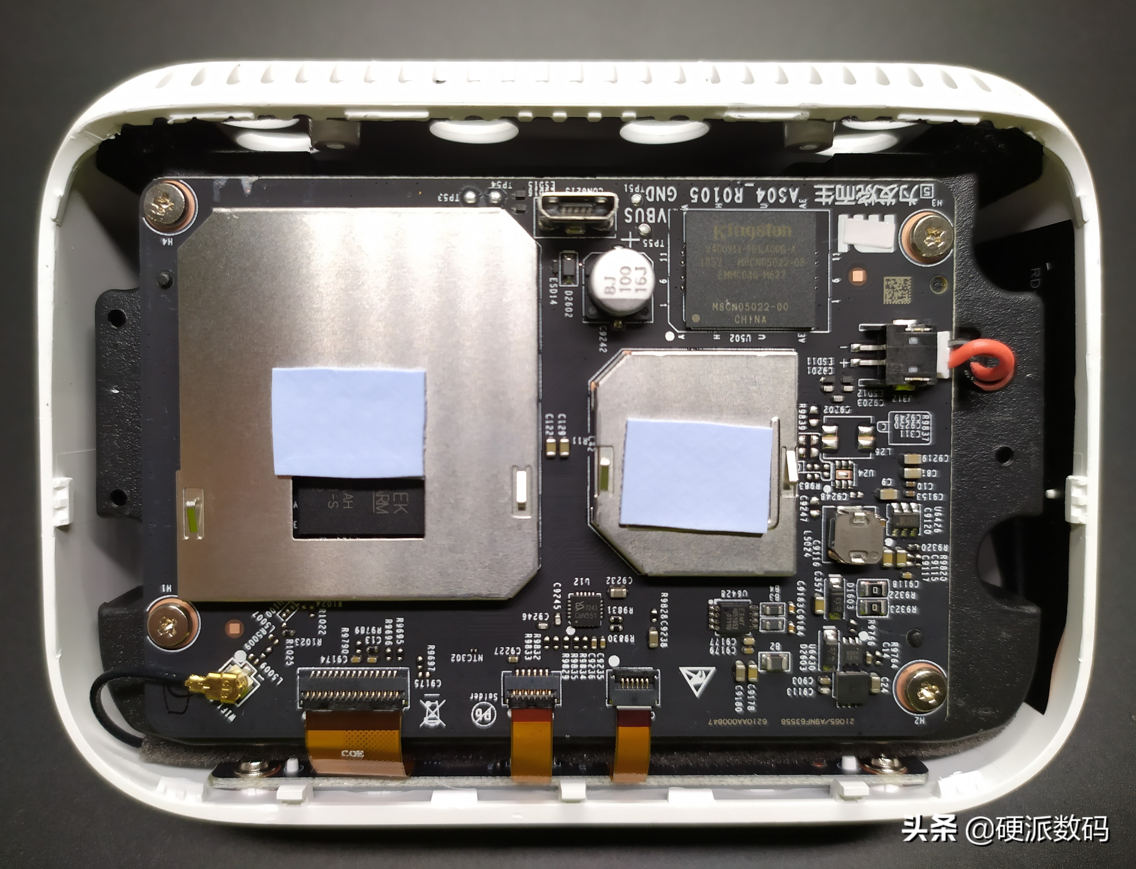 拆解小爱触屏音箱8,小米小爱触屏音箱拆机