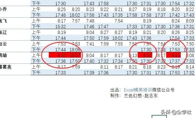 怎样用excel快速做考勤表,excel考勤表的视频教程