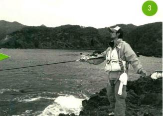 「日本专业矶钓书籍」钓组抛投交叉倾斜投掷法、变形反手投掷法