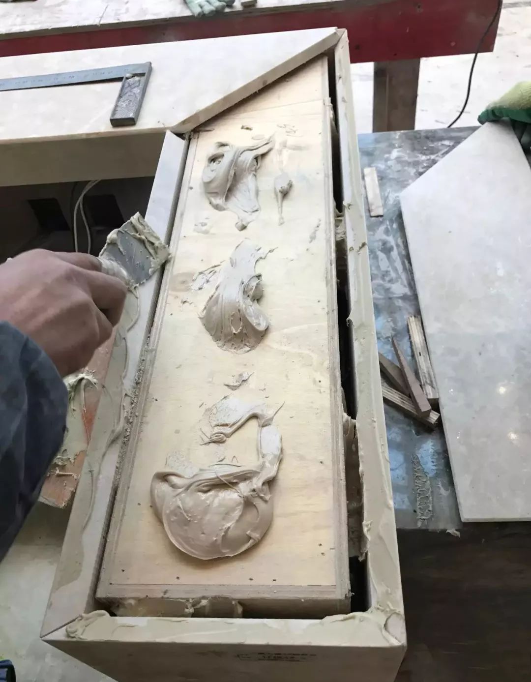 超薄墙体石材怎么安装,地面装修石材安装新工艺