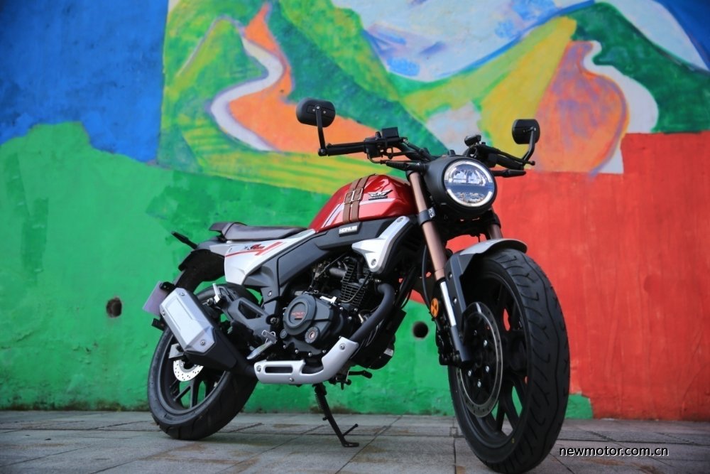 力帆DK150复古提车感受,力帆kp150