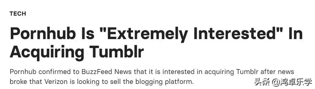 色上加色？？？世界最大的色情网站要收购汤不热