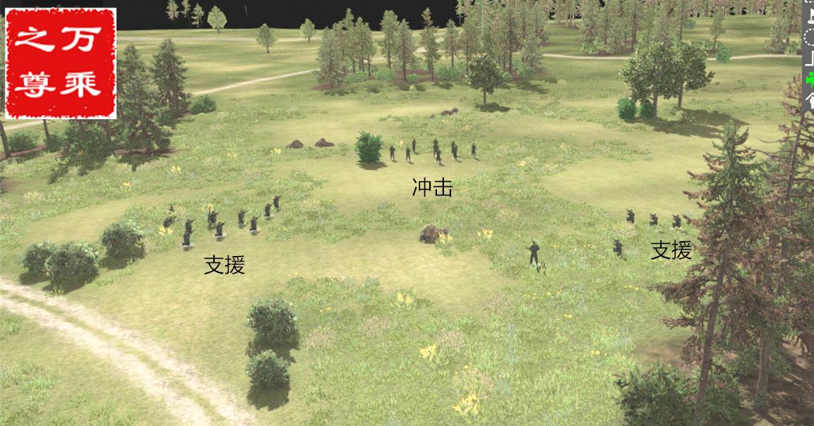 三角进攻战术演示军队,单兵三角进攻战术教学