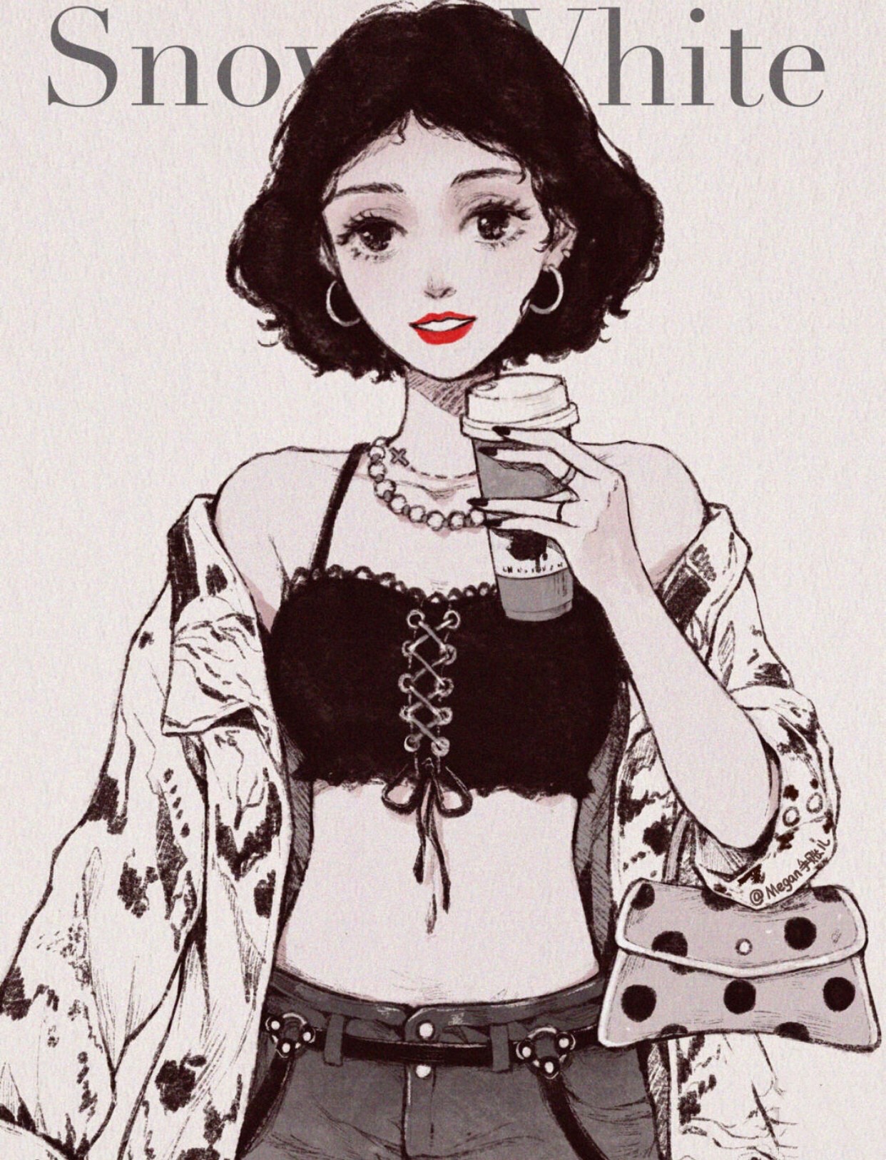 迪士尼长发公主素描画,迪士尼素描画米奇