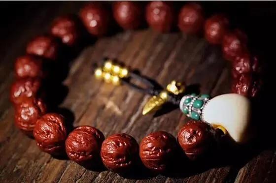 文玩手串核桃怎么上色快包浆快,文玩核桃小核桃