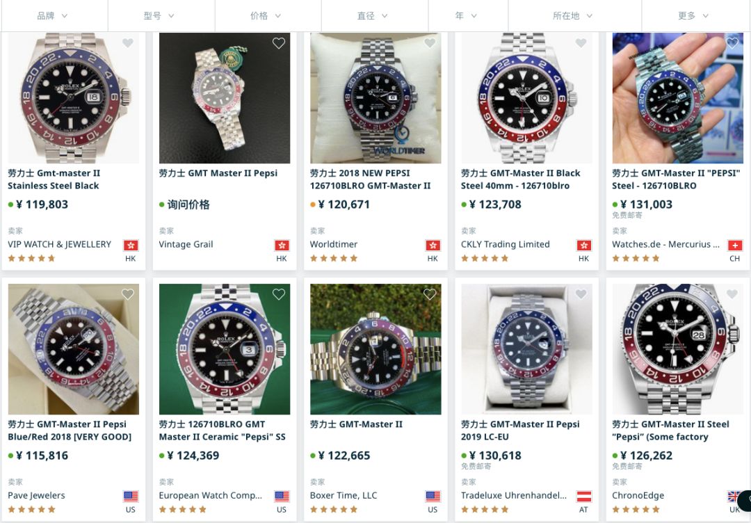 劳力士手表2021官网价格,劳力士迪通拿手表官网价格