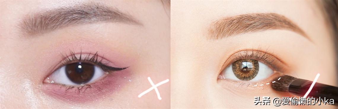 内双肿眼泡画眼影显青显脏,眼妆新手必学什么眼影好用