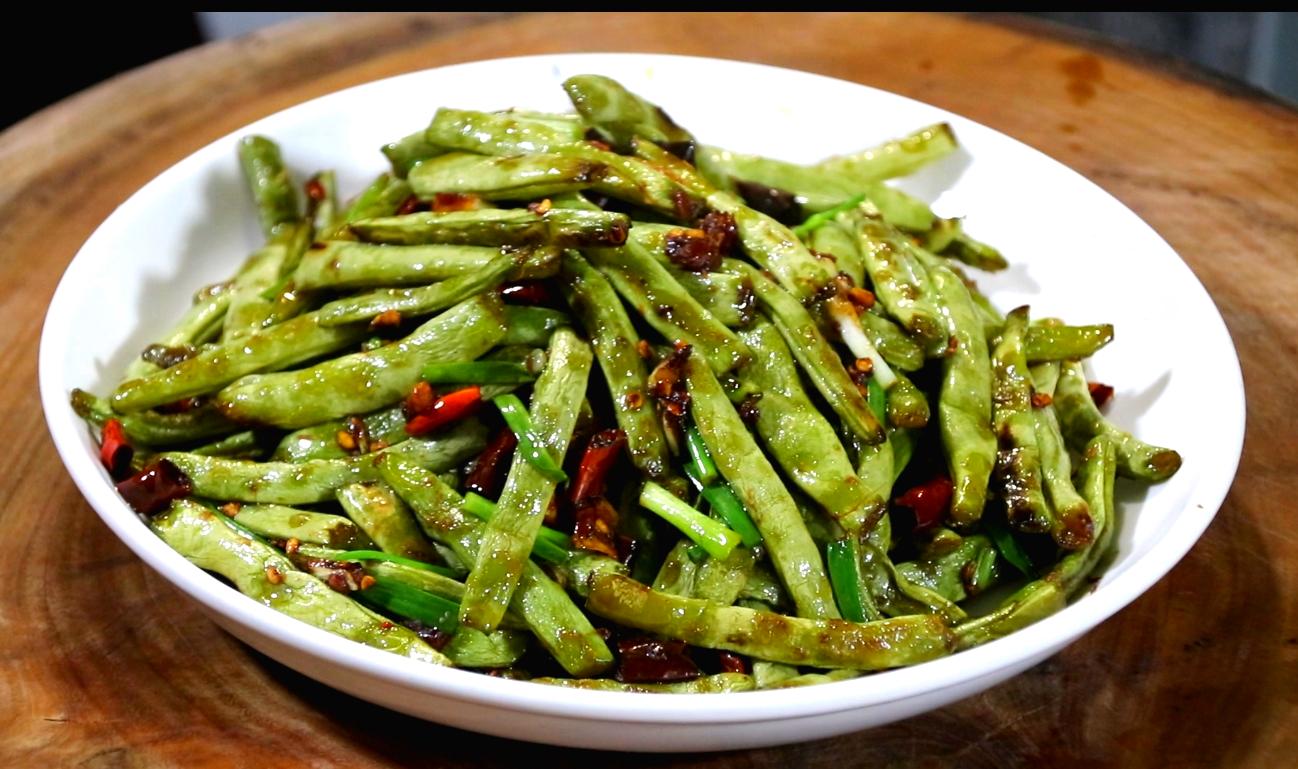干煸四季豆的家常做法简单易学,干煸四季豆怎么做才好吃简单
