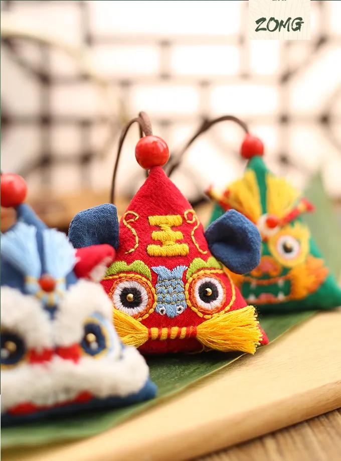 端午节民间刺绣作品,端午节手绣