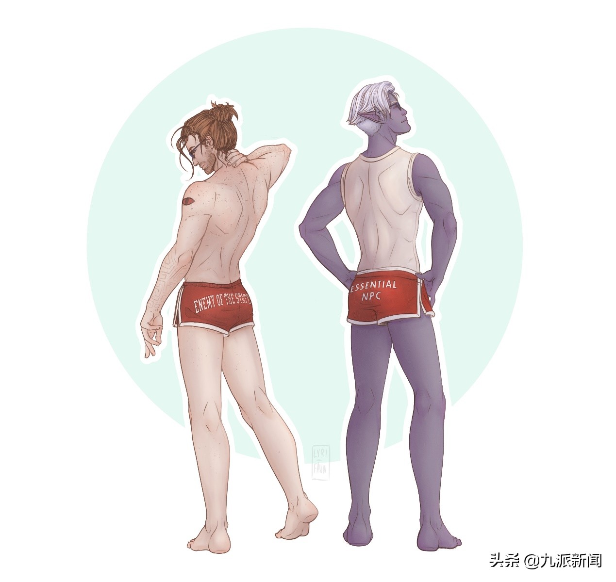 巨石强森穿棕色裤子,巨石强森紧身裤